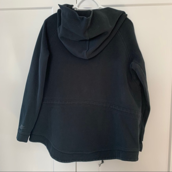 Nike Angled Zipper Hoodie Sweatshirt - Picture 2 of 4